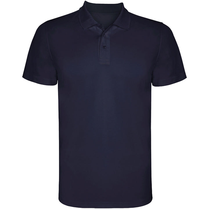 Monzha 150 g/m² kortærmet sports polo til mænd