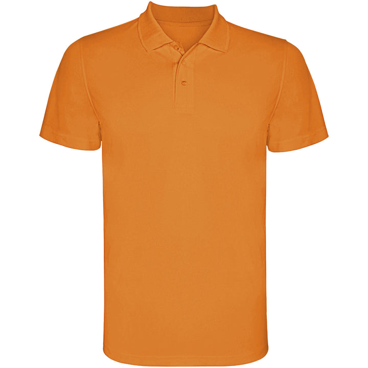 Monzha 150 g/m² kortærmet sports polo til mænd
