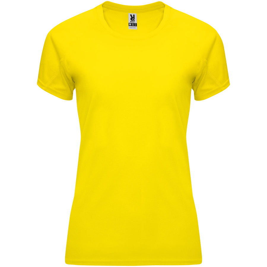 Bahrain 135 g/m² kortærmet sports t-shirt til kvinder