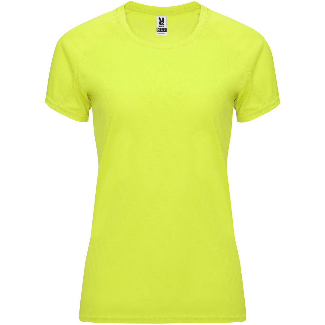 Bahrain 135 g/m² kortærmet sports t-shirt til kvinder