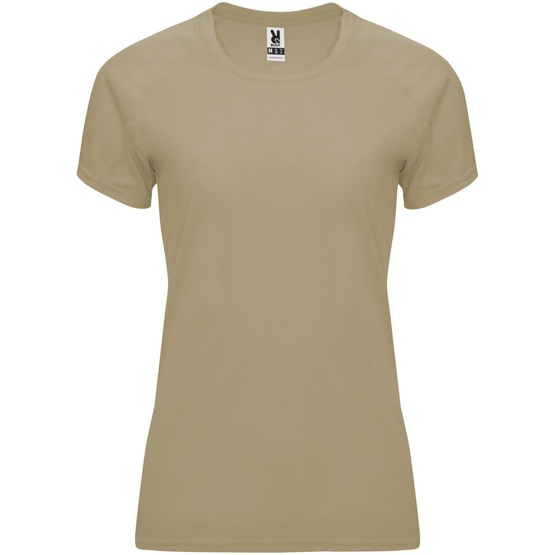 Bahrain 135 g/m² kortærmet sports t-shirt til kvinder
