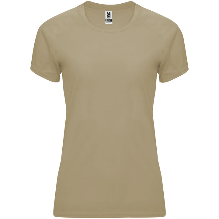 Bahrain 135 g/m² kortærmet sports t-shirt til kvinder