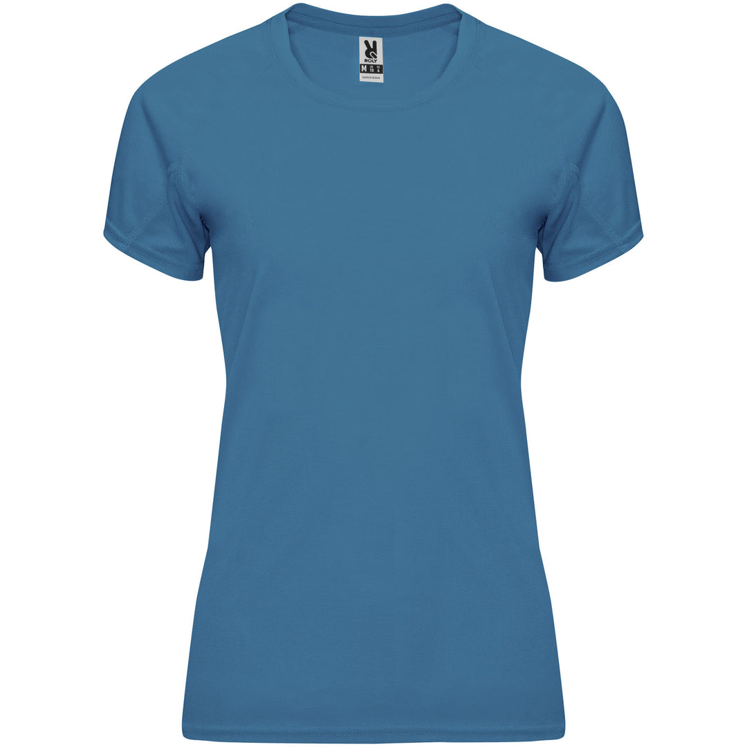 Bahrain 135 g/m² kortærmet sports t-shirt til kvinder