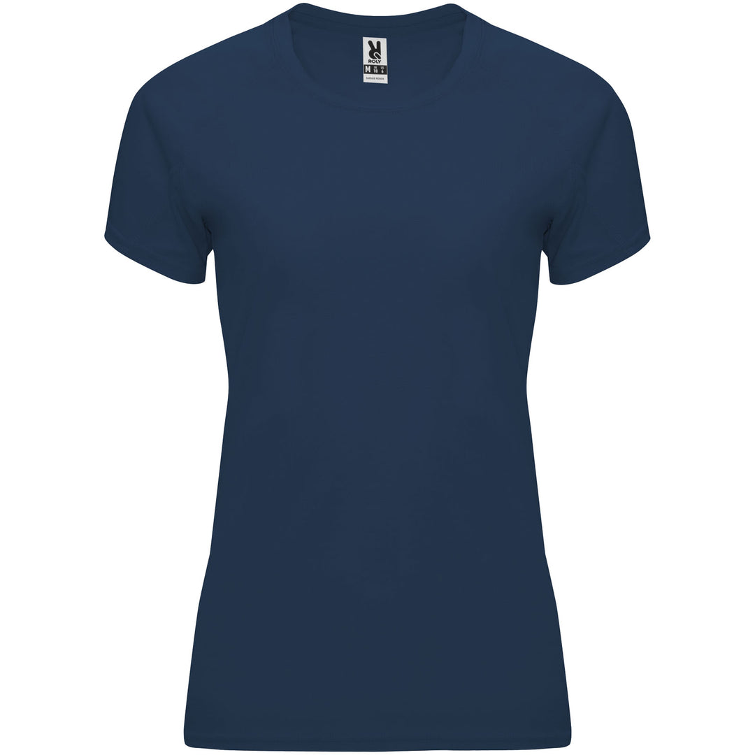 Bahrain 135 g/m² kortærmet sports t-shirt til kvinder
