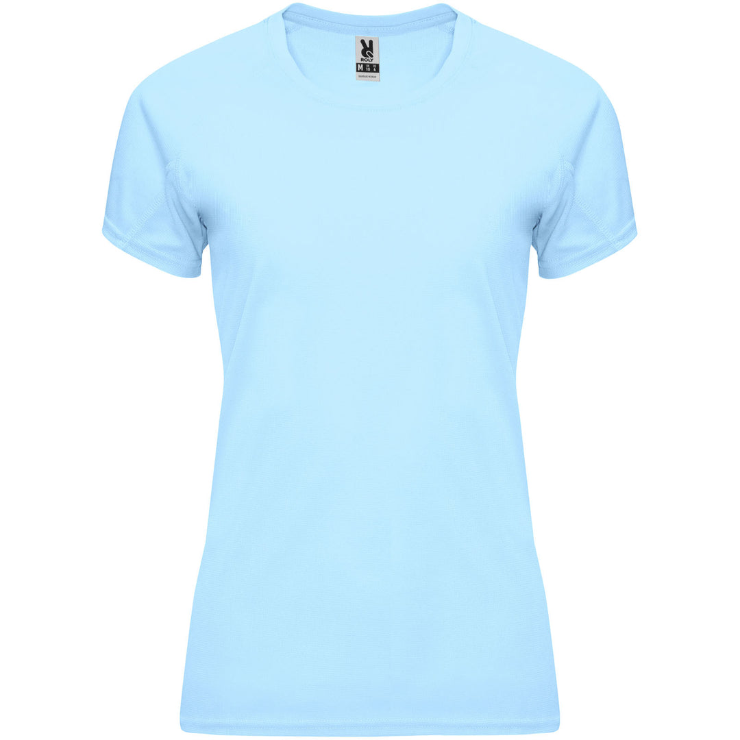 Bahrain 135 g/m² kortærmet sports t-shirt til kvinder