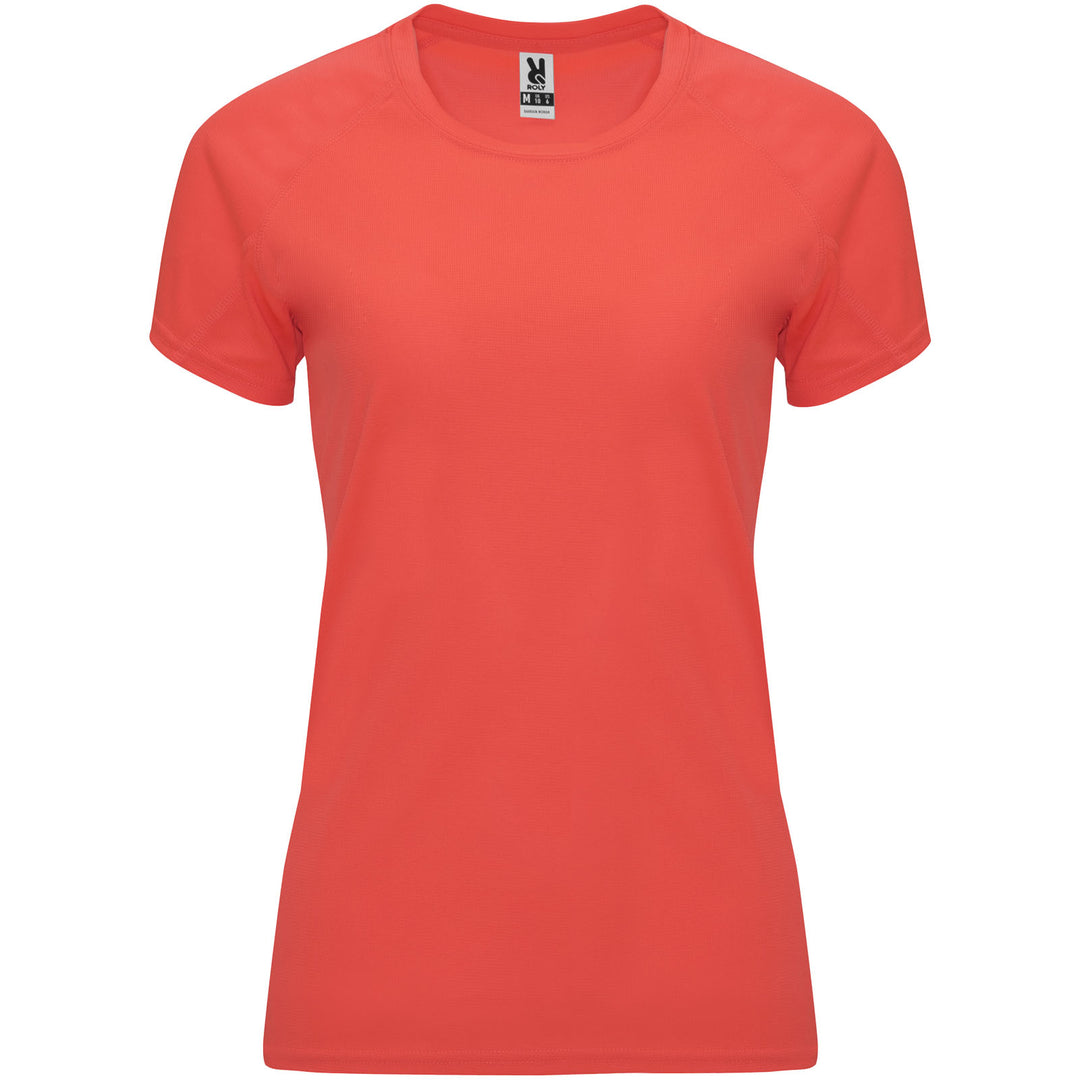 Bahrain 135 g/m² kortærmet sports t-shirt til kvinder