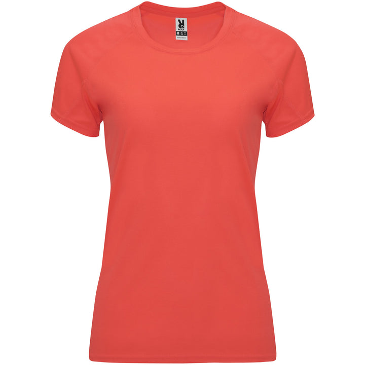 Bahrain 135 g/m² kortærmet sports t-shirt til kvinder
