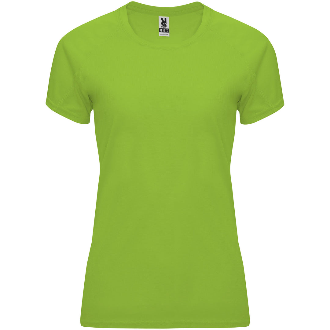Bahrain 135 g/m² kortærmet sports t-shirt til kvinder