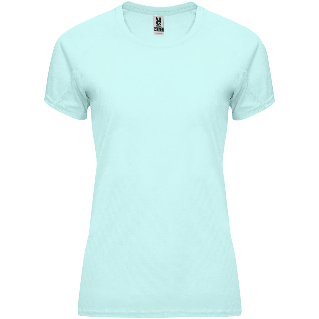 Bahrain 135 g/m² kortærmet sports t-shirt til kvinder