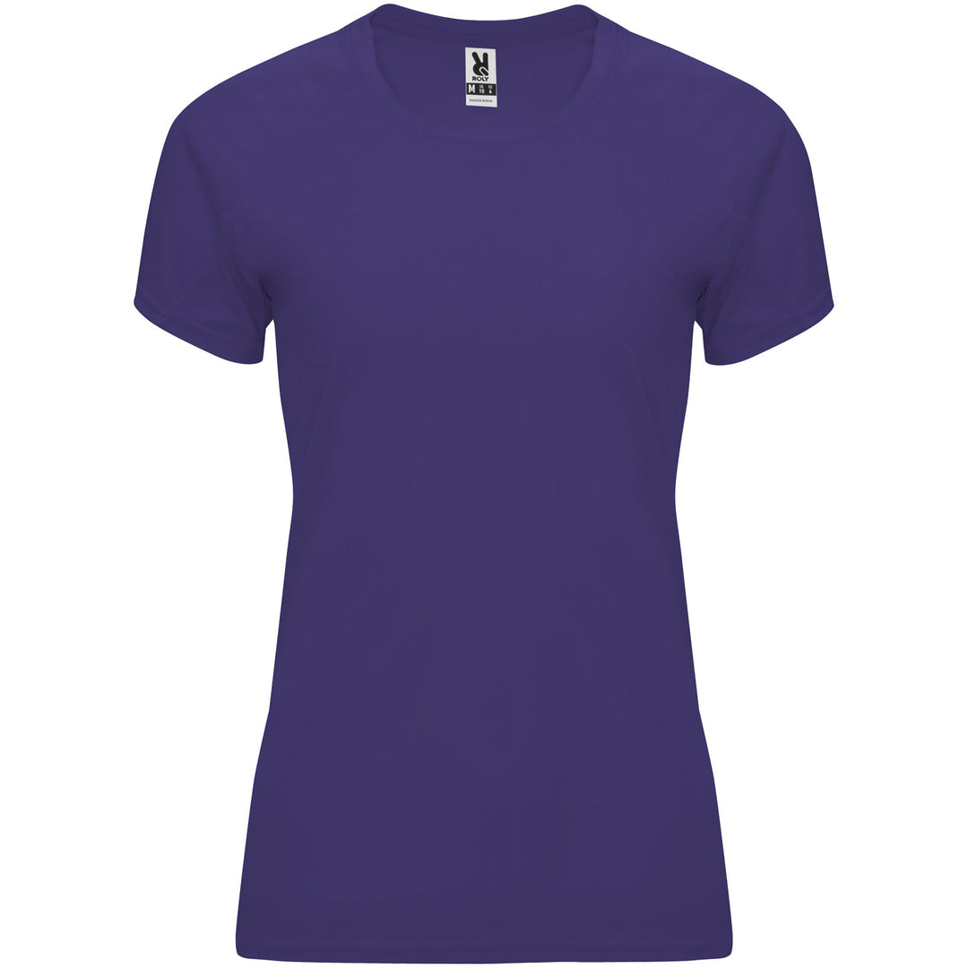 Bahrain 135 g/m² kortærmet sports t-shirt til kvinder