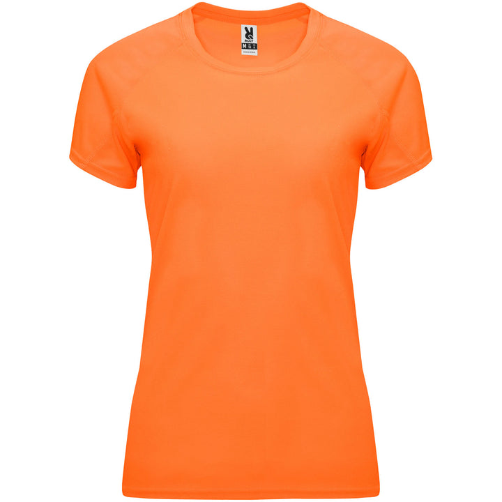 Bahrain 135 g/m² kortærmet sports t-shirt til kvinder