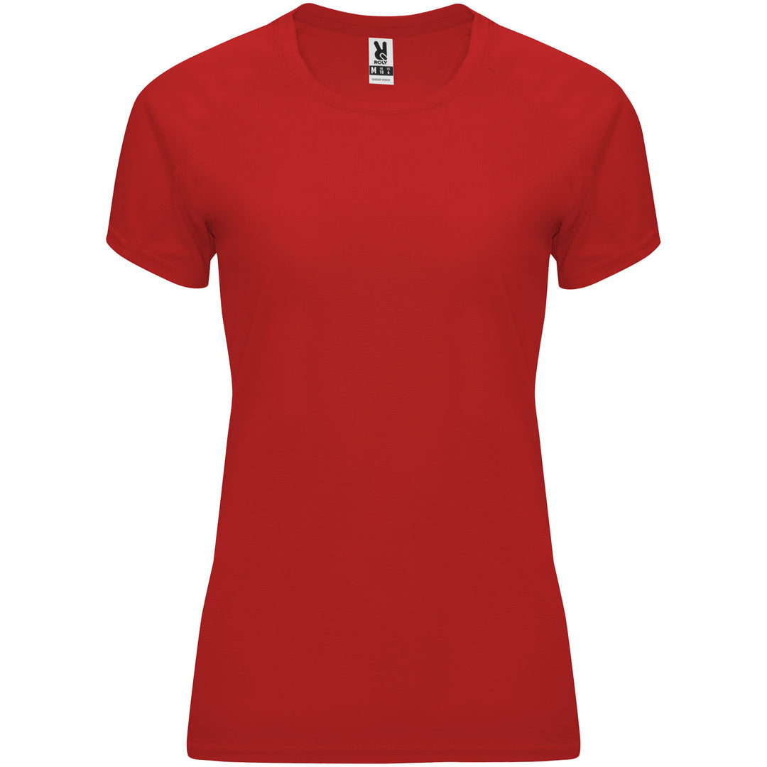 Bahrain 135 g/m² kortærmet sports t-shirt til kvinder