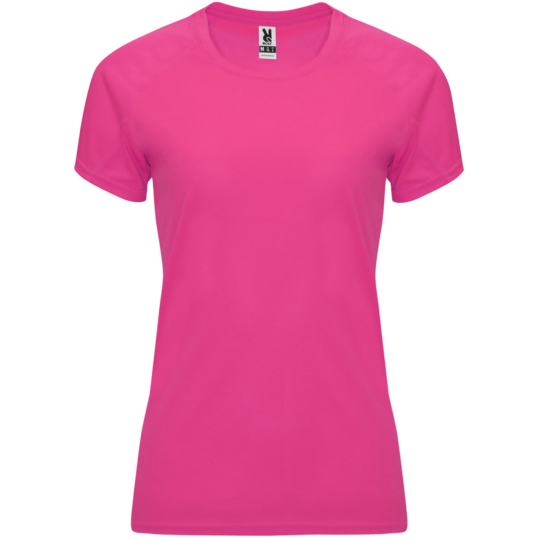 Bahrain 135 g/m² kortærmet sports t-shirt til kvinder