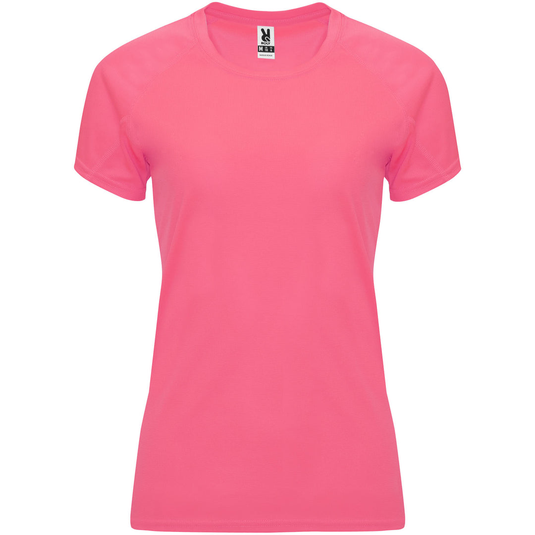 Bahrain 135 g/m² kortærmet sports t-shirt til kvinder