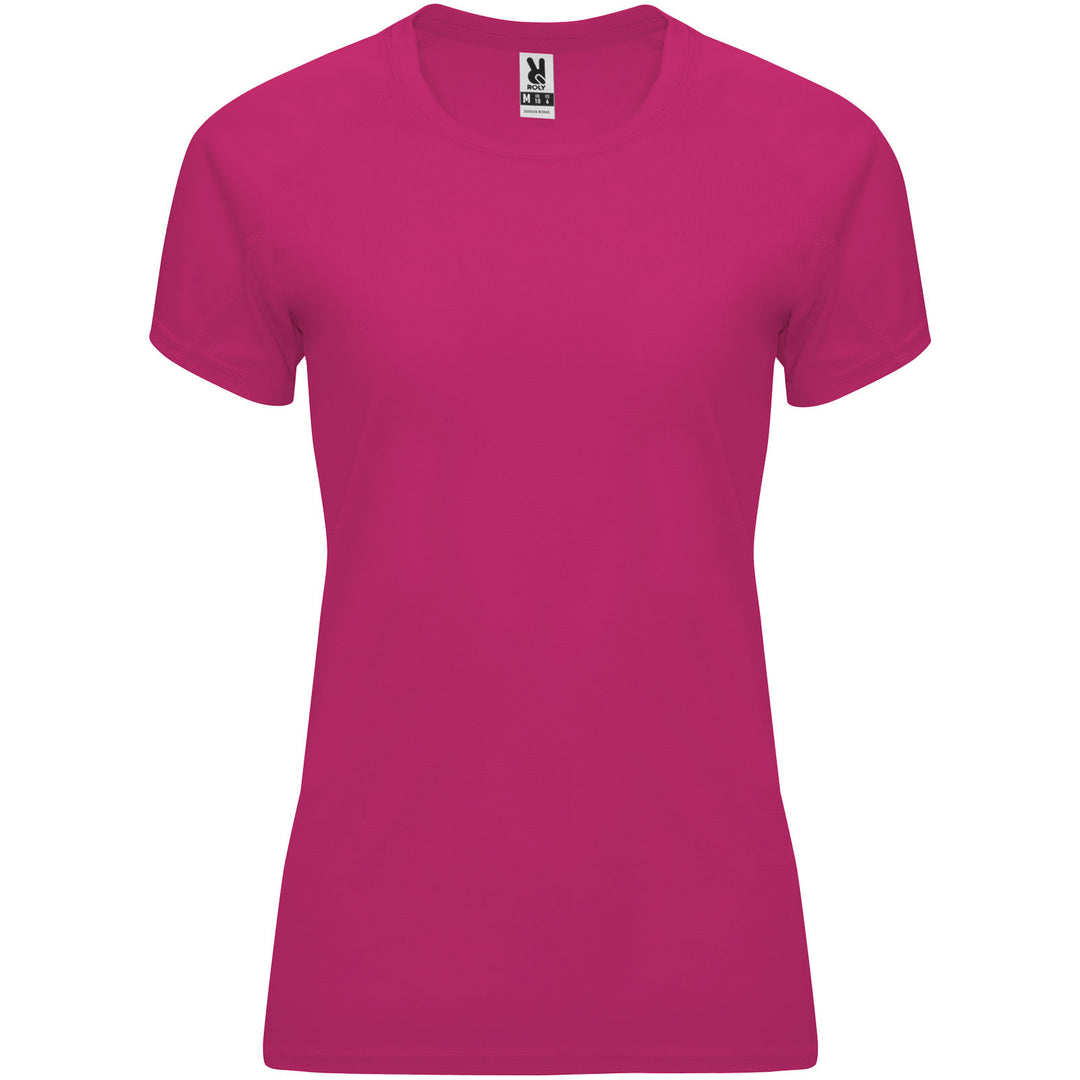 Bahrain 135 g/m² kortærmet sports t-shirt til kvinder