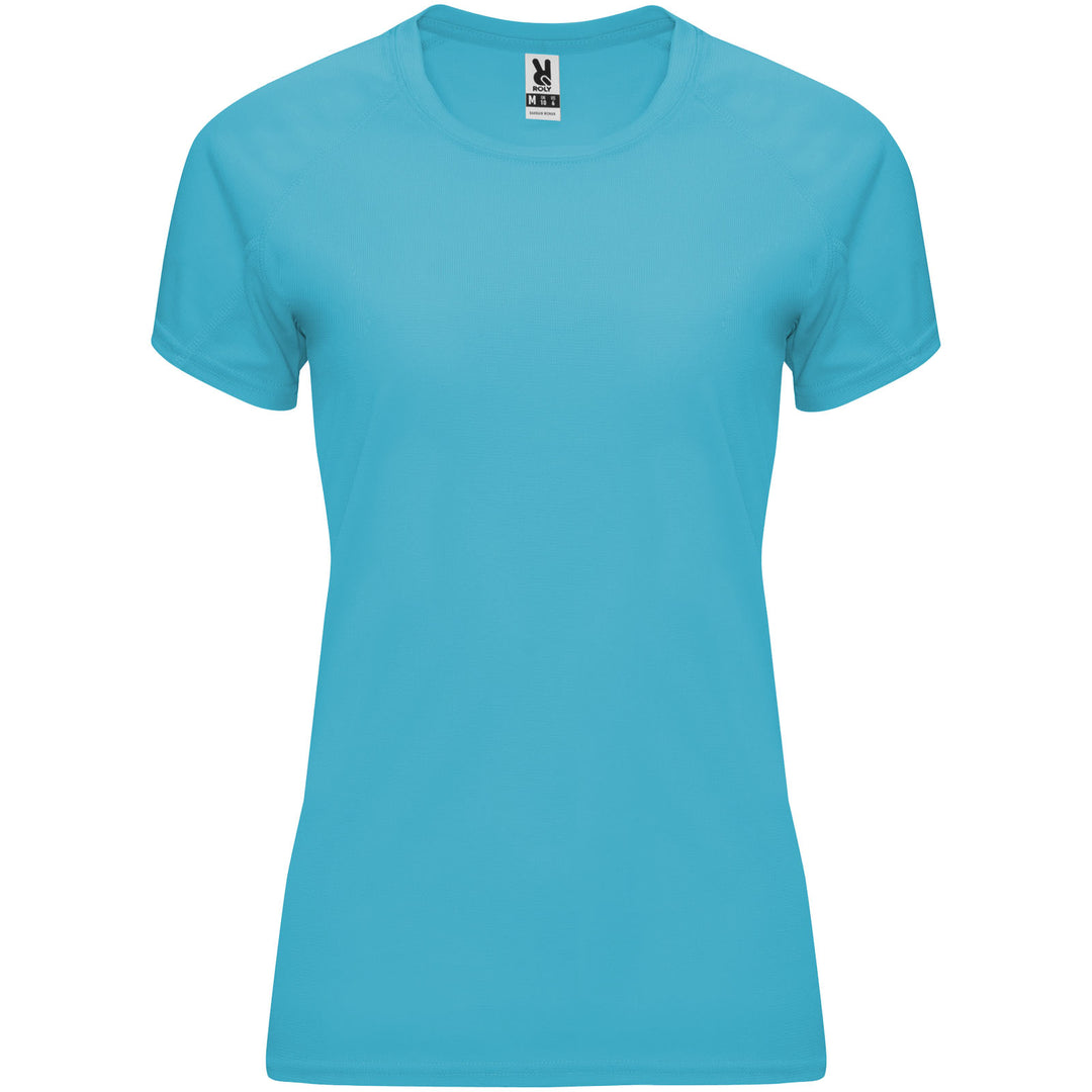 Bahrain 135 g/m² kortærmet sports t-shirt til kvinder