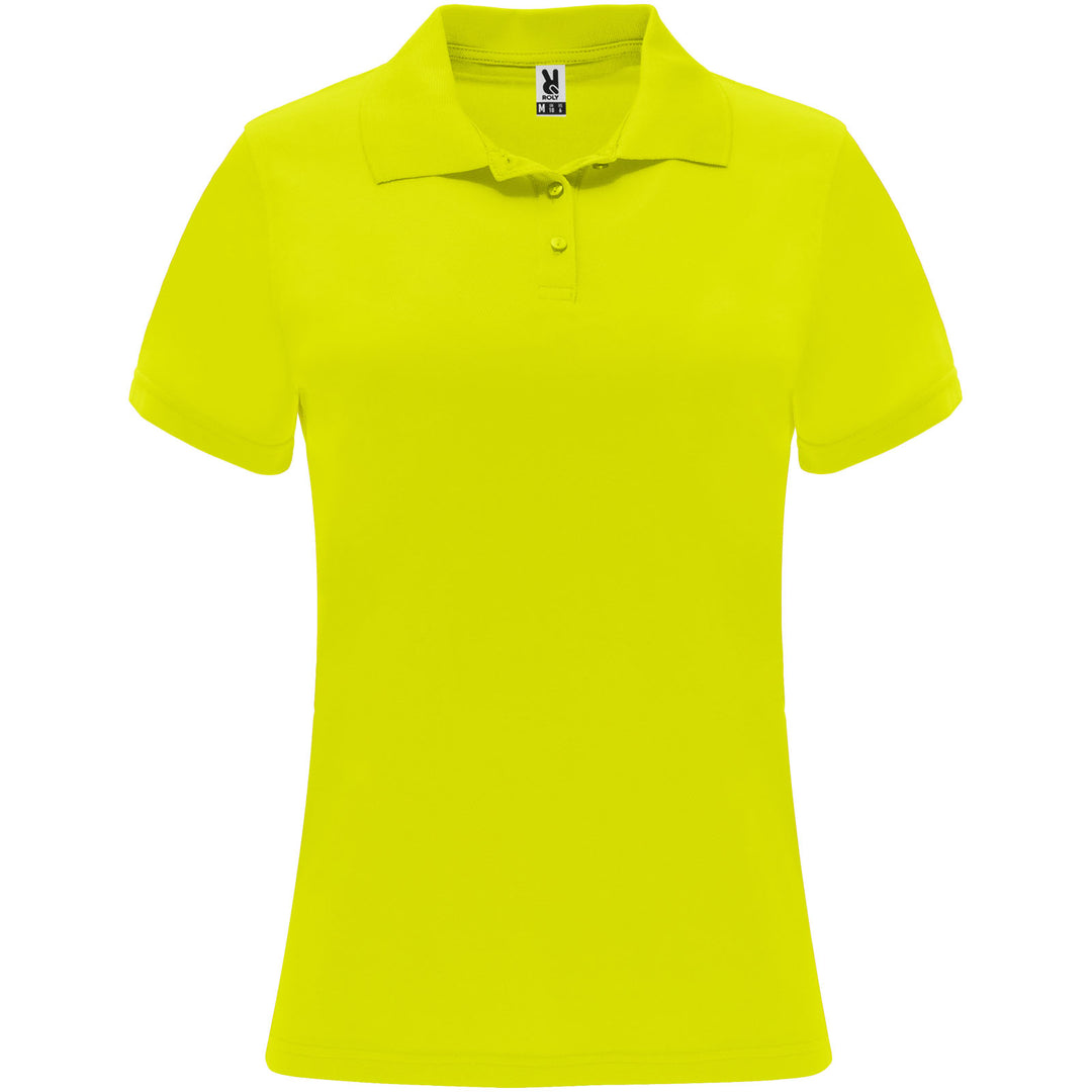 Monzha 150 g/m² kortærmet sports polo til kvinder