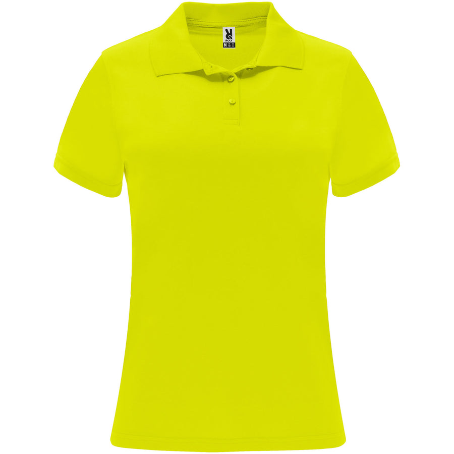 Monzha 150 g/m² kortærmet sports polo til kvinder
