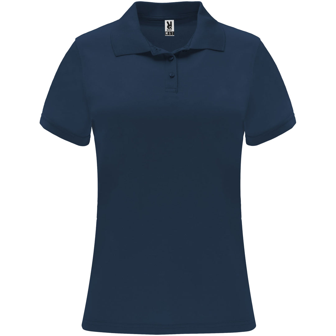 Monzha 150 g/m² kortærmet sports polo til kvinder
