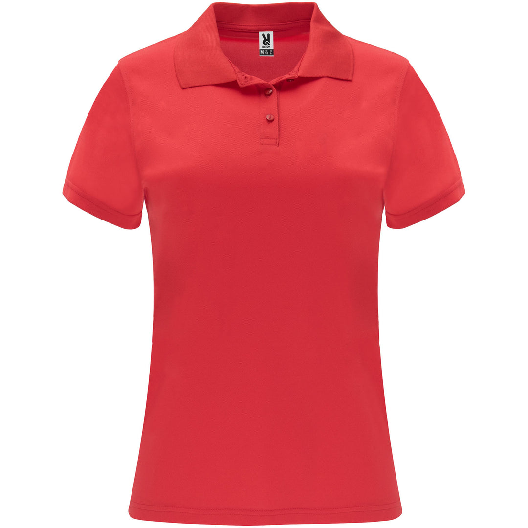 Monzha 150 g/m² kortærmet sports polo til kvinder