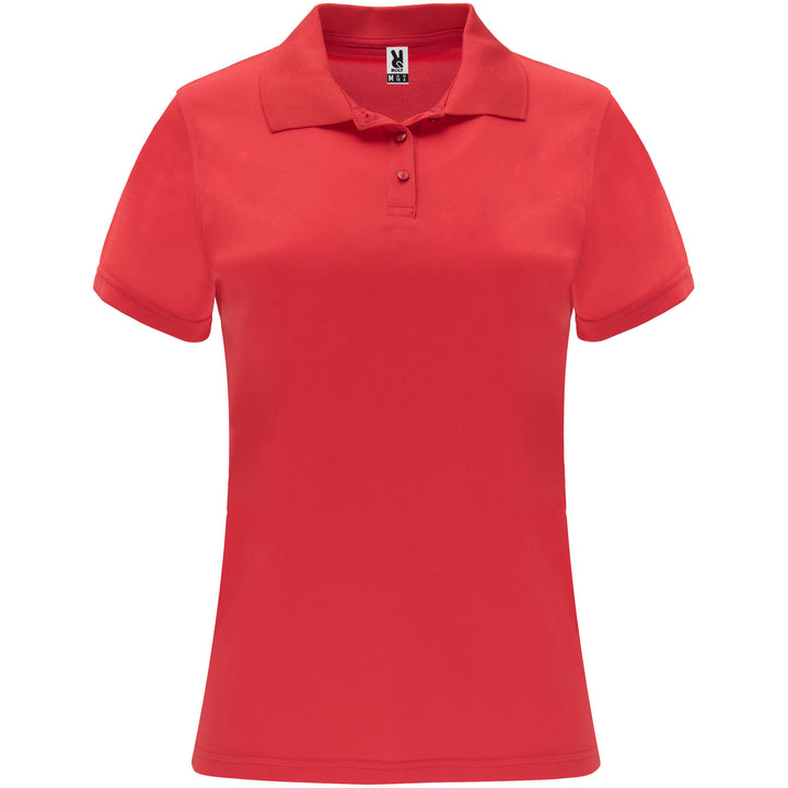 Monzha 150 g/m² kortærmet sports polo til kvinder