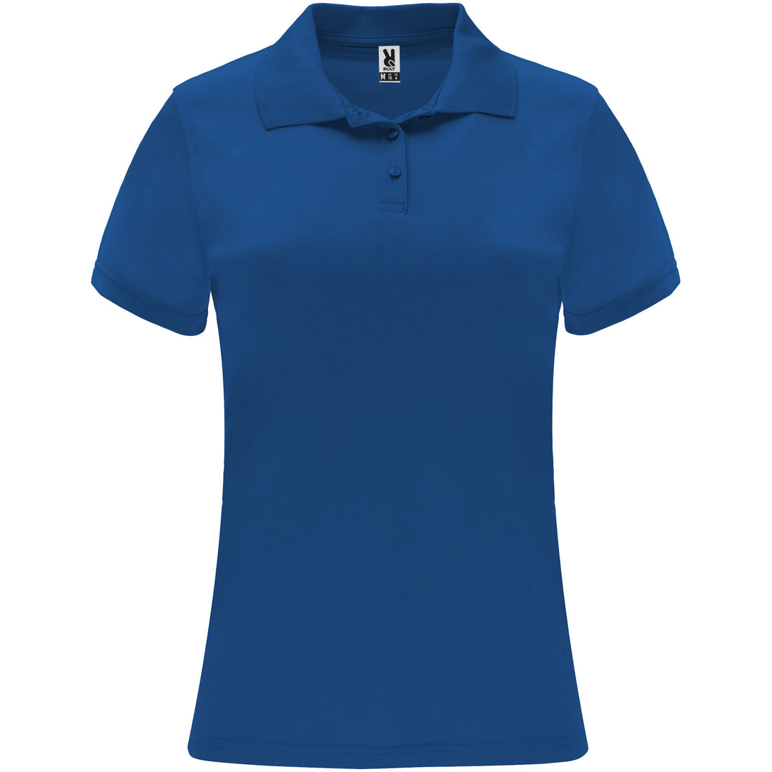 Monzha 150 g/m² kortærmet sports polo til kvinder