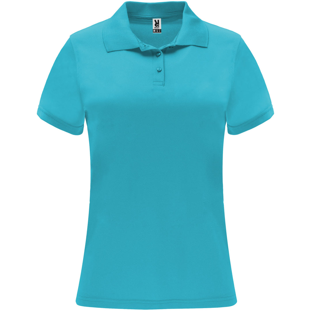 Monzha 150 g/m² kortærmet sports polo til kvinder