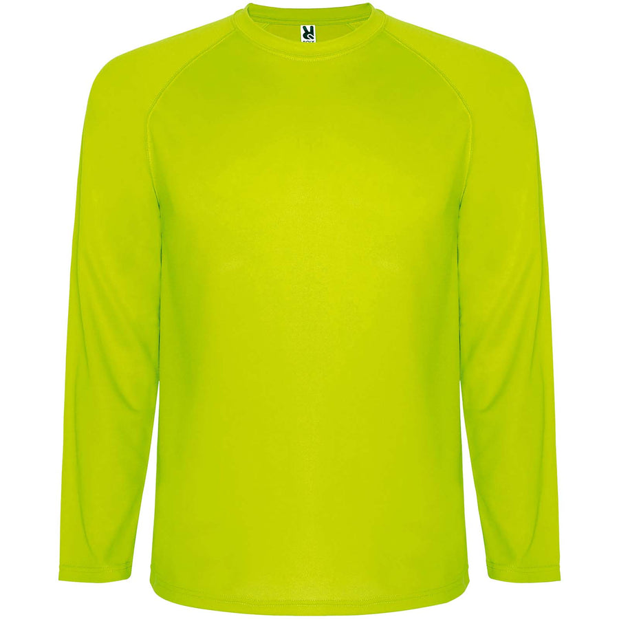Montecarlo 150 g/m² langærmet sports t-shirt til mænd