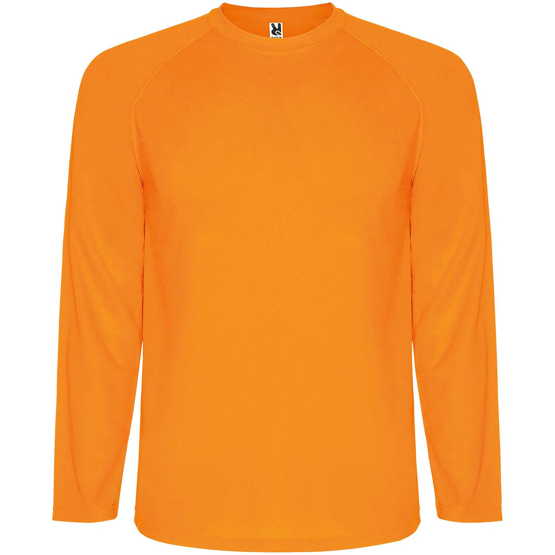 Montecarlo 150 g/m² langærmet sports t-shirt til mænd
