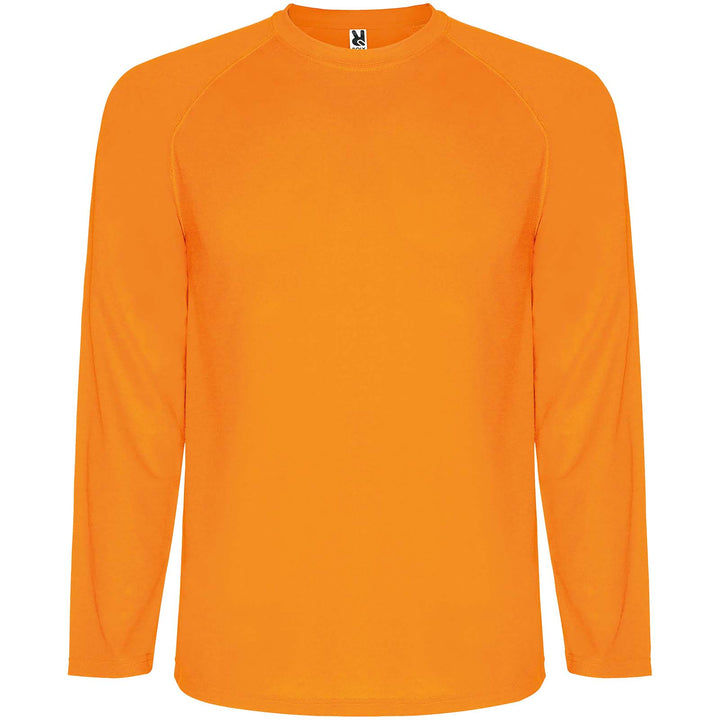 Montecarlo 150 g/m² langærmet sports t-shirt til mænd