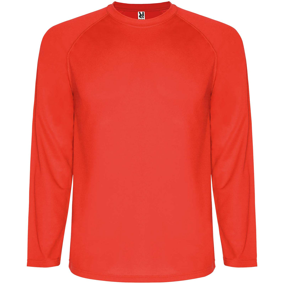 Montecarlo 150 g/m² langærmet sports t-shirt til mænd