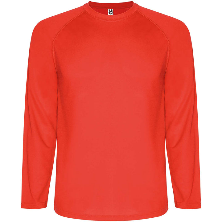 Montecarlo 150 g/m² langærmet sports t-shirt til mænd