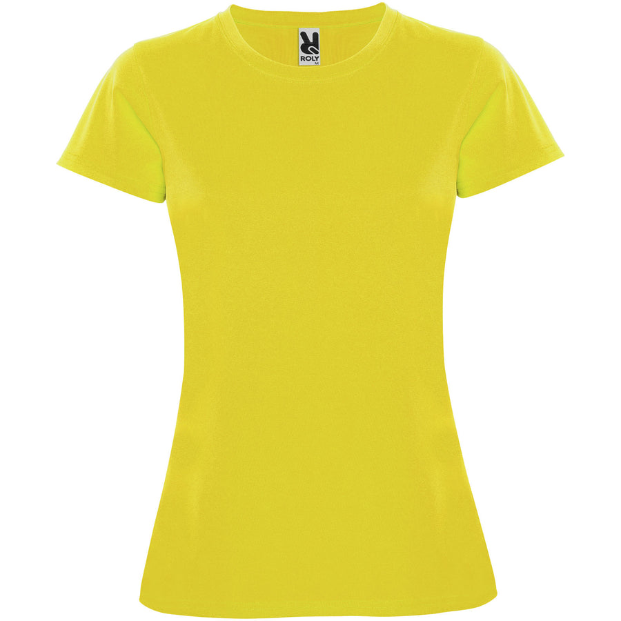 Montecarlo 150 g/m² kortærmet sports t-shirt til kvinder