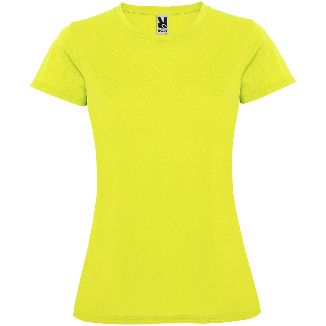 Montecarlo 150 g/m² kortærmet sports t-shirt til kvinder