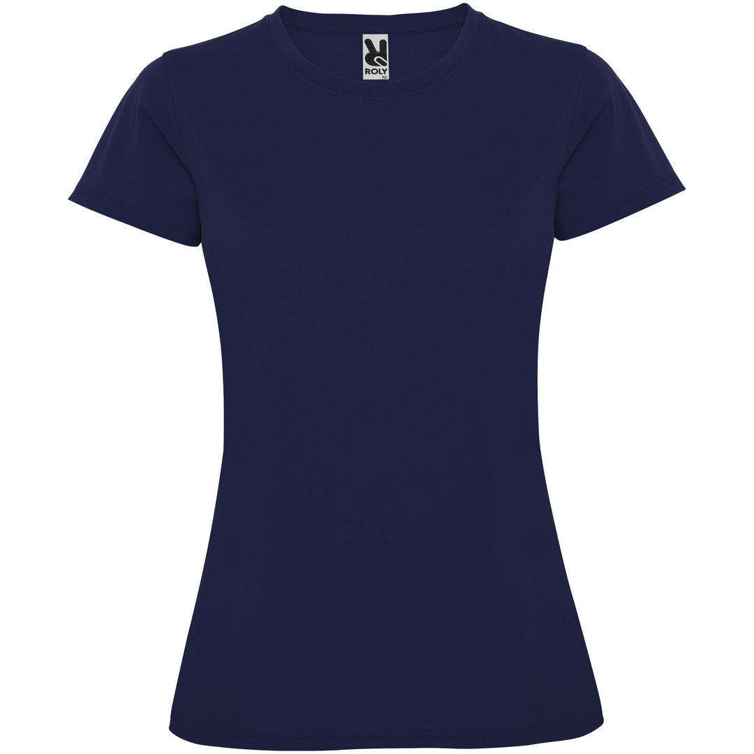 Montecarlo 150 g/m² kortærmet sports t-shirt til kvinder