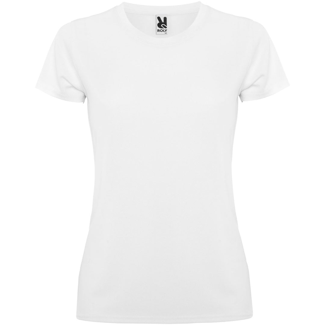 Montecarlo 150 g/m² kortærmet sports t-shirt til kvinder