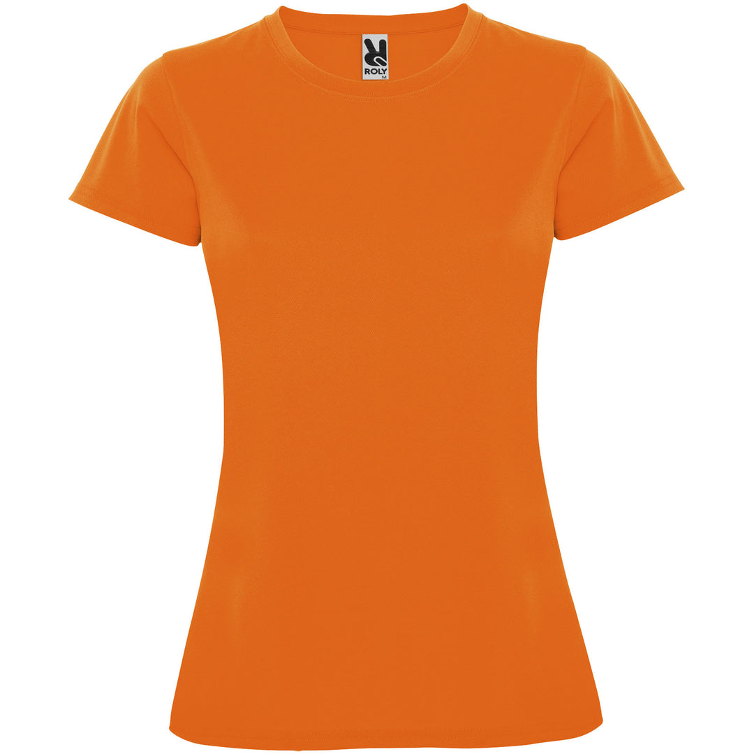Montecarlo 150 g/m² kortærmet sports t-shirt til kvinder