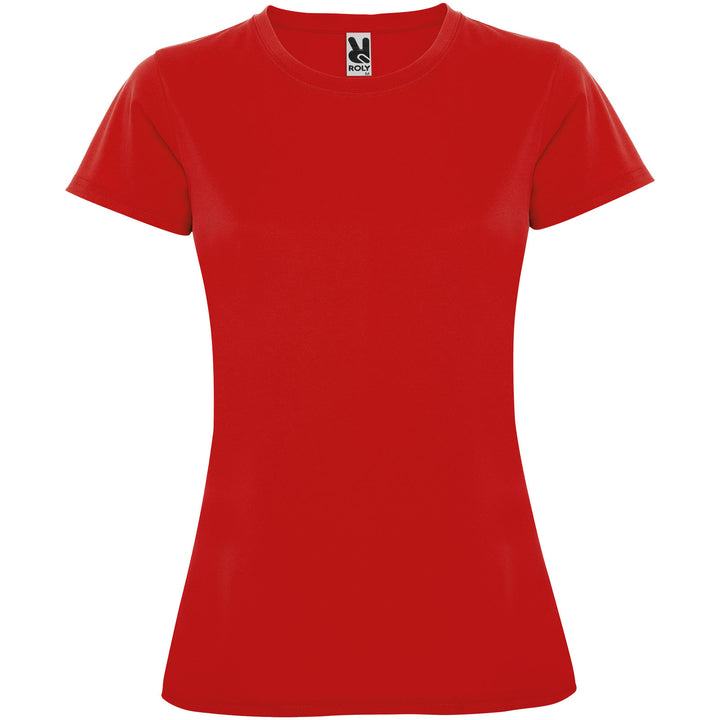 Montecarlo 150 g/m² kortærmet sports t-shirt til kvinder