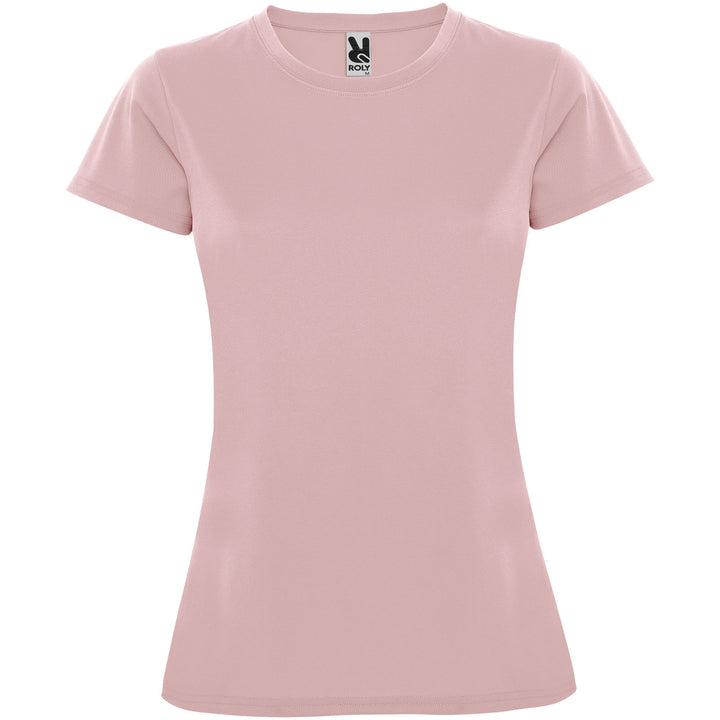 Montecarlo 150 g/m² kortærmet sports t-shirt til kvinder