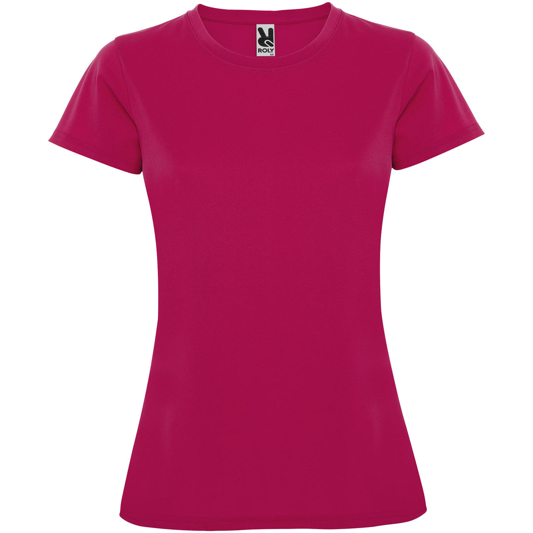 Montecarlo 150 g/m² kortærmet sports t-shirt til kvinder