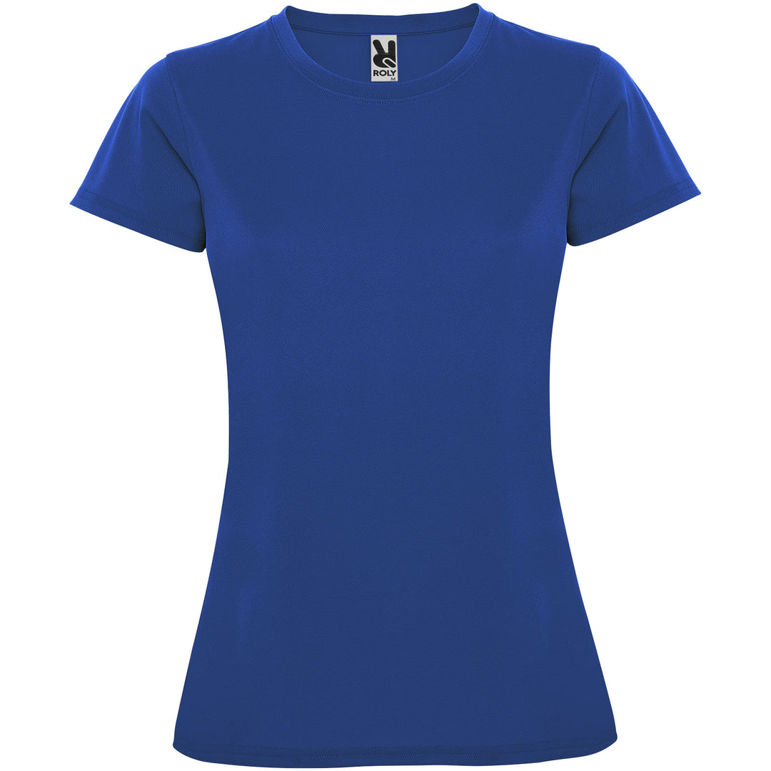 Montecarlo 150 g/m² kortærmet sports t-shirt til kvinder