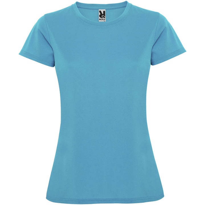 Montecarlo 150 g/m² kortærmet sports t-shirt til kvinder