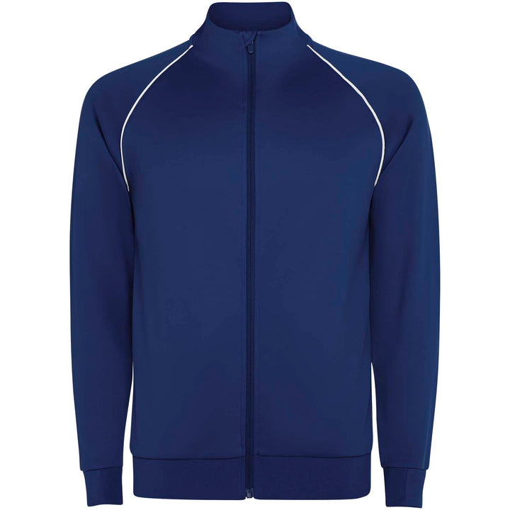 Valier herre sweatshirt med gennemgående lynlås