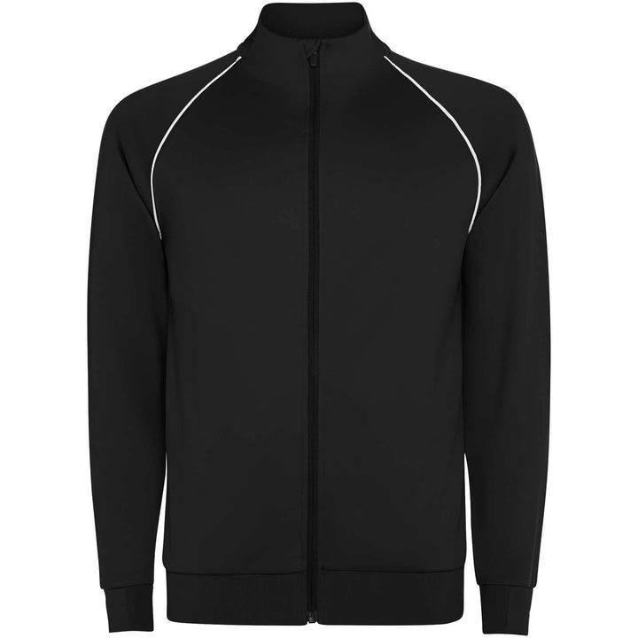 Valier herre sweatshirt med gennemgående lynlås