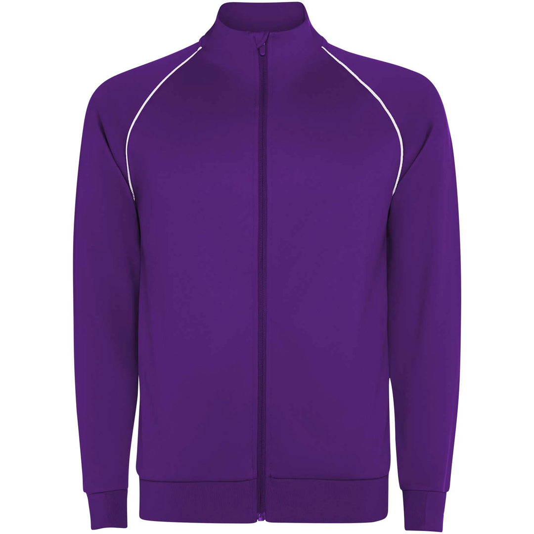 Valier herre sweatshirt med gennemgående lynlås