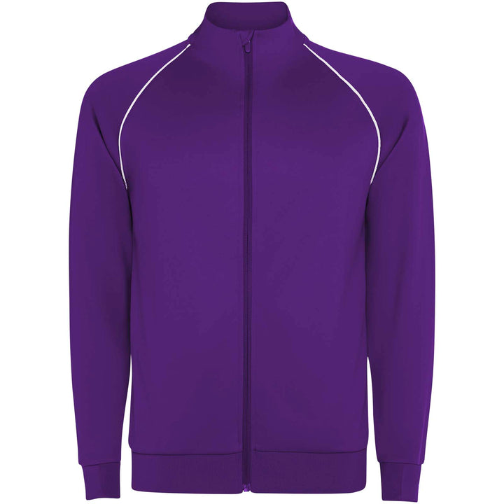 Valier herre sweatshirt med gennemgående lynlås