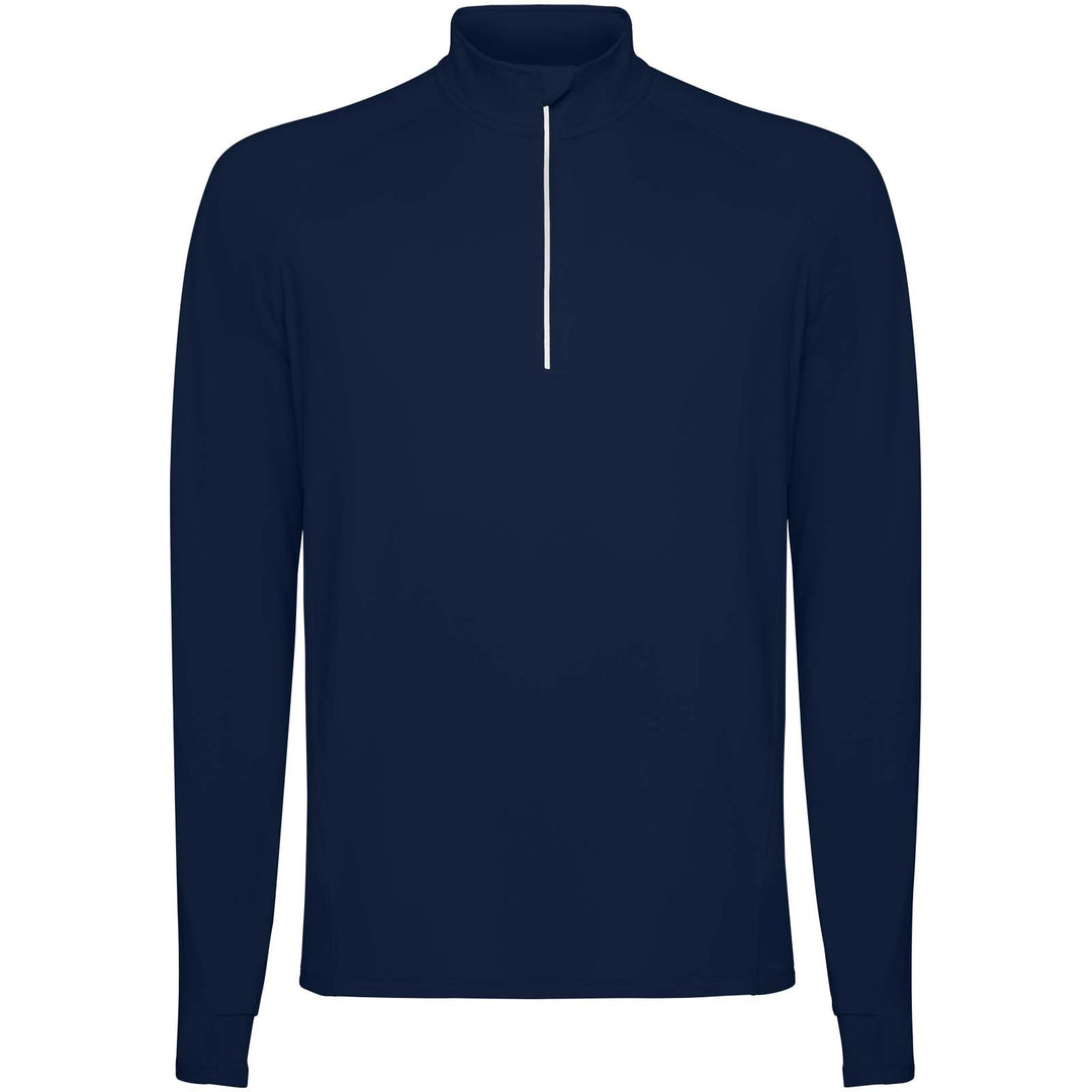 Estambul 200 g/m² langærmet sweatshirt med halv lynlås til mænd