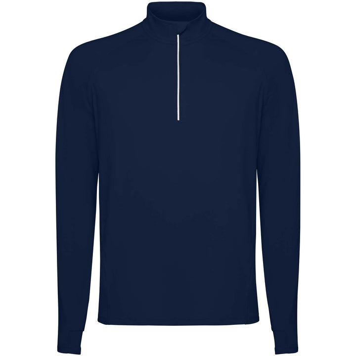 Estambul 200 g/m² langærmet sweatshirt med halv lynlås til mænd