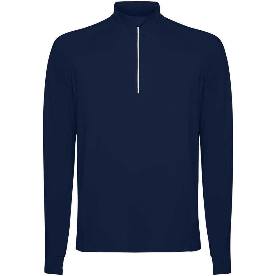 Estambul 200 g/m² langærmet sweatshirt med halv lynlås til mænd