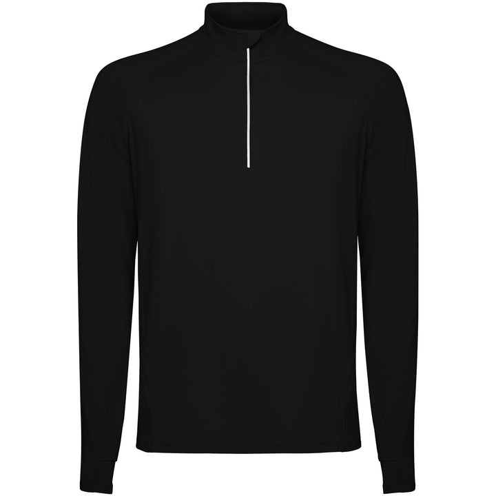Estambul 200 g/m² langærmet sweatshirt med halv lynlås til mænd